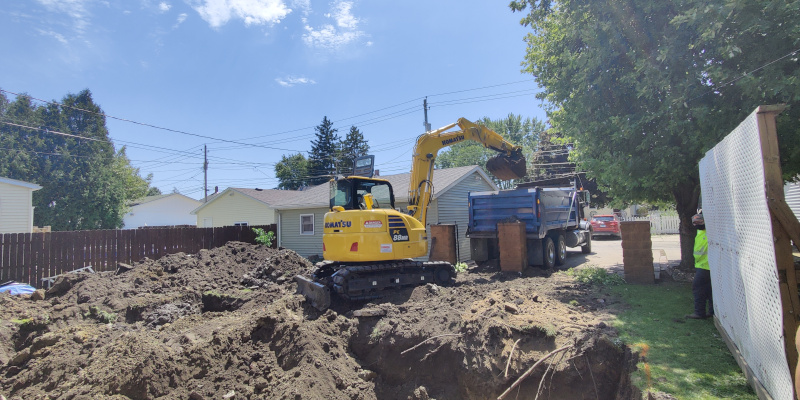 Site Work in Geneseo, Illinois